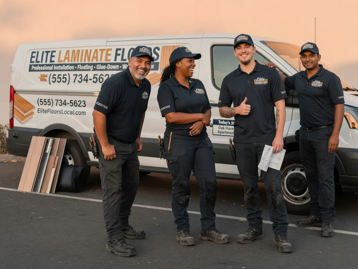 Laminate flooring installation company in Coello, IL